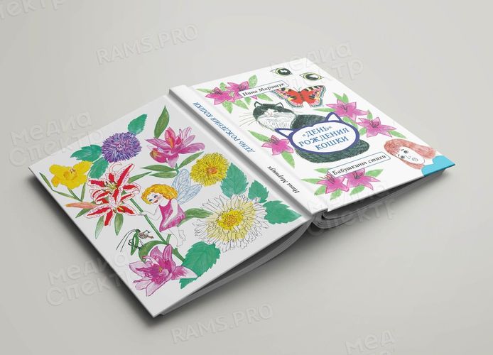 Книга стихов для детей «День рождения кошки» — фото 3