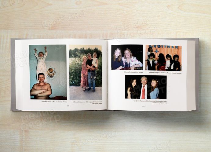 Альбом истории семьи «И калинка, и малинка». Генограмма семейного древа — фото 3