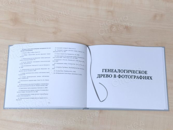 Книга-семейная летопись «И калинка, и малинка». Генограмма семейного древа — фото 7